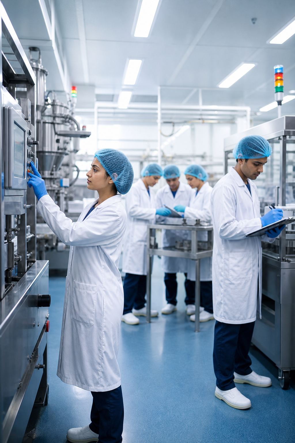 Industrial and Pharmaceutical Training Scene