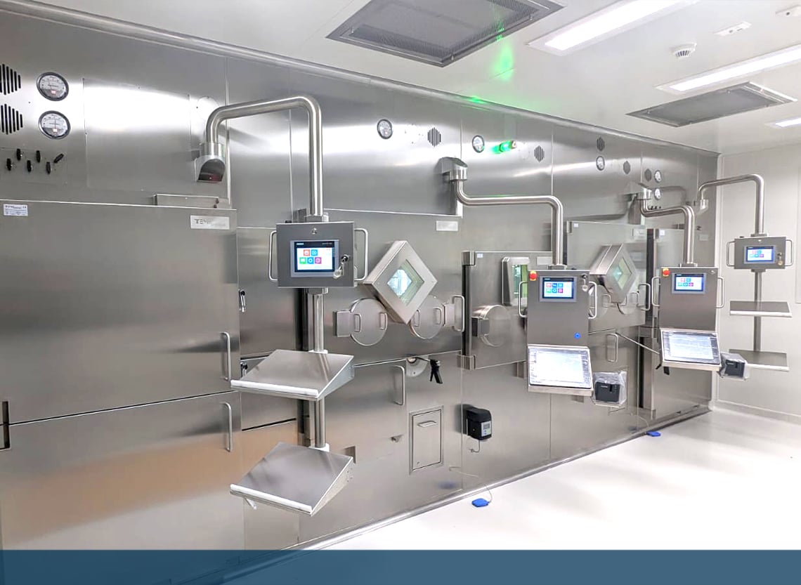 New custom hot cell line for FDG production by Tema Sinergie
