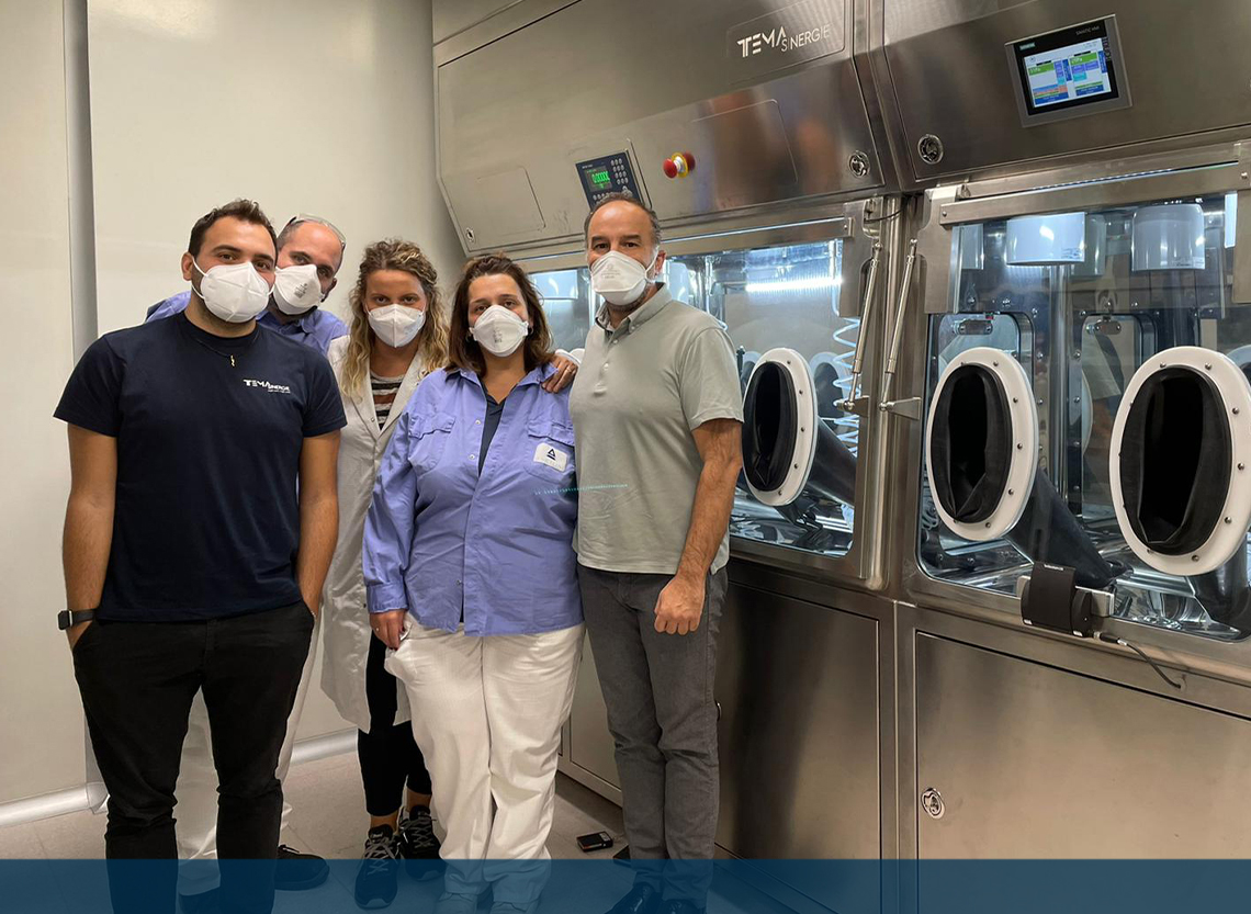 Isolatore farmaceutico contenimento angelini main